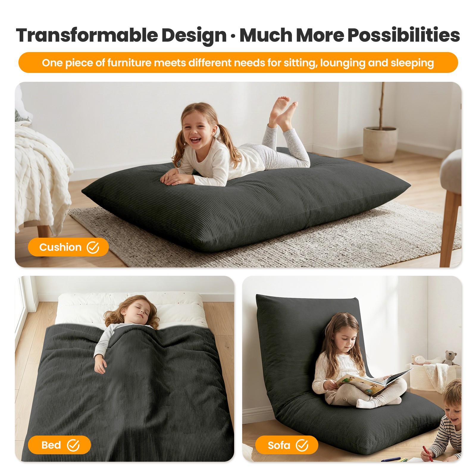 Lounger Couch Recliner Sleeping Bed
