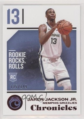 2018-19 Panini Chronicles Red 125/149 Jaren Jackson Jr #42 Rookie RC 8ww
