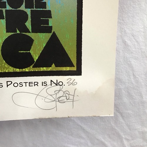 Edward Sharpe & the Magnetic Zeros 2012 Greek Theatre Poster - #36/300 - Picture 5 of 7