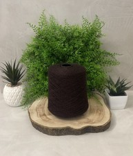 Filato Mouline 50% Cashmere 50% Seta NM 2/28  color Chili/Nero rocca da 490 g