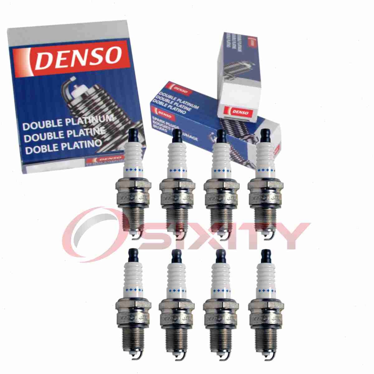 8 pc Denso Platinum Long Life Spark Plugs for 1971-1981 Chrysler Newport sf