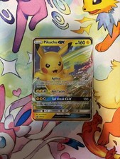 Pikachu GX SM232 Sun & Moon Black Star Promo Holo Pokemon Card on eBay