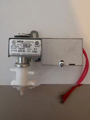 ASCO 6080 551 Solenoid Air Valve 120V 30 PSI 5.7W 3-Way AL-181