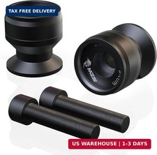 MZS 8MM Swingarm Spools Sliders Stand Universal M8 Black Compatible with CBR 600