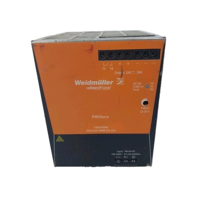 WEIDMULER PRO ECO 480W 24V 20A HUTSCHIENEN Netzteil FedEx DHL Expressversand