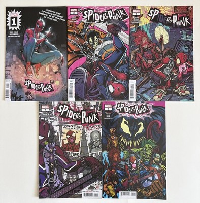 SPIDER-PUNK (2022) Complete Mini-Series Set
