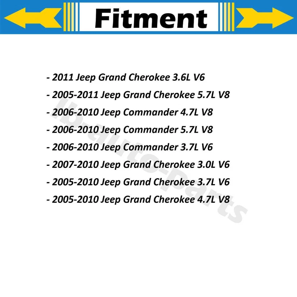 For Jeep Grand Cherokee 3.6L 2011 Dorman Parking Brake Cable Rear 2x - Image 2 of 4