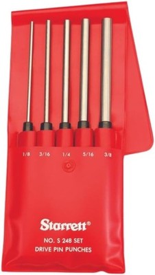 Starrett S248PC Erweiterter Laufwerksstift-Lochersatz, Splintentreiber,