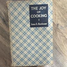 Irma S. Rombauer The Joy of Cooking Bobbs-Merrill 1936 Fourth Printing Cloth