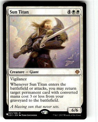 Sun Titan (E01) #021/106 (NM) List Reprints LIST LIST Magic MTG
