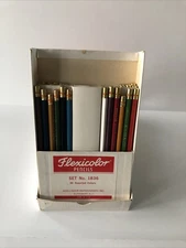Lot of 34  Vintage Koh-I-Noor Flexicolor Colored Pencils Set No 1836