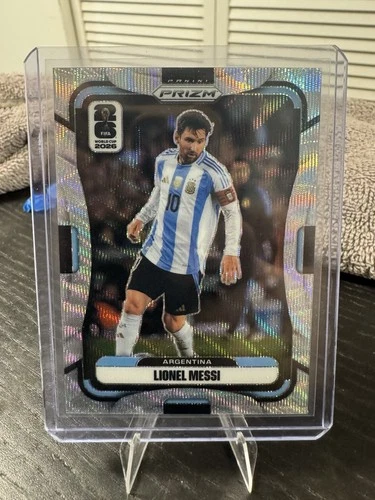 2026 Panini Prizm FIFA World Cup World Cup #10 Lionel Messi Argentina WAVE PRIZM
