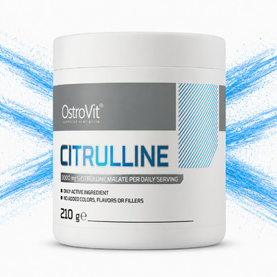 OSTROVIT CITRULLINE MALATE - 210 g - Energy Booster Longer Muscle Pump Recovery