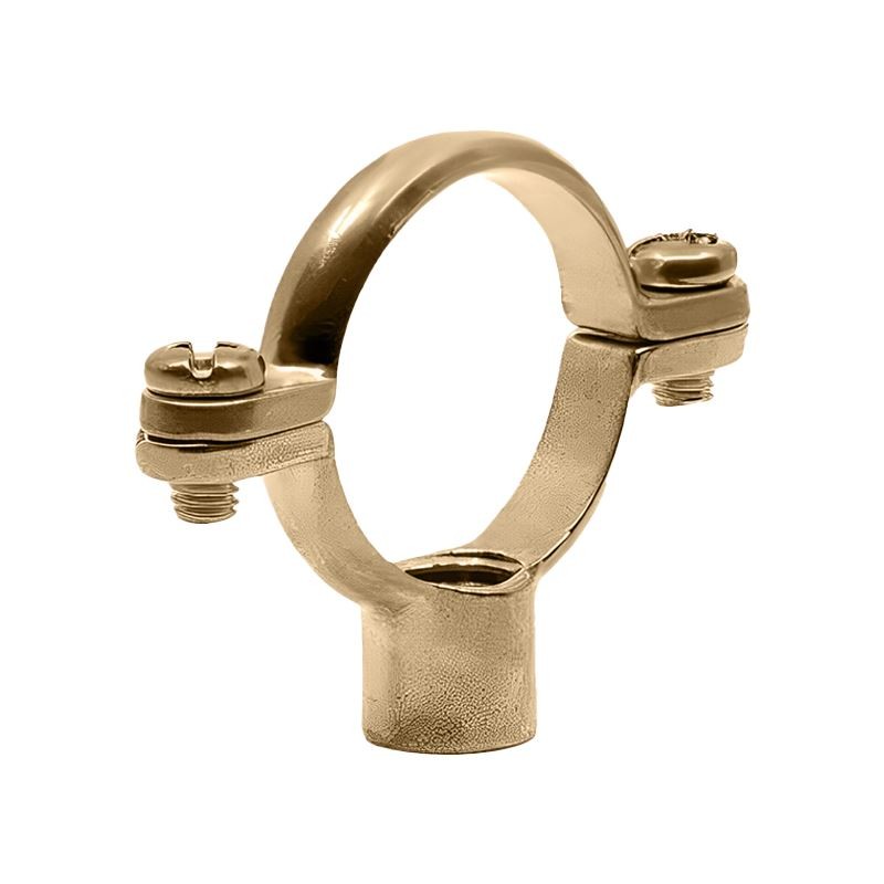 ODS - 42mm Cast Brass Single Pipe Ring - FREE Next-Day Delivery