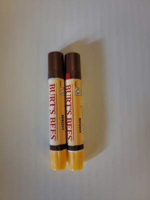 2 Tubes Burt s Bees Lip Shimmer Cocoa Sealed Discontinued Original Formula HTF