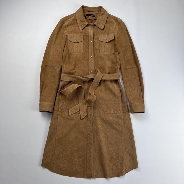 Women Gimos Dress Beige Suede 38