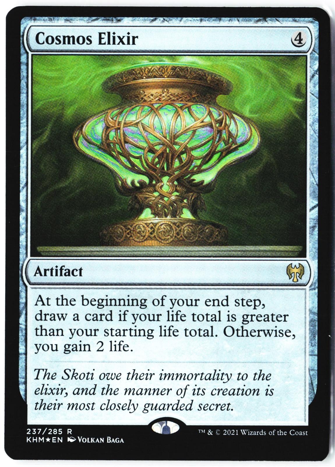 Cosmos Elixir 237 Kaldheim Foil Near Mint Magic: The Gathering