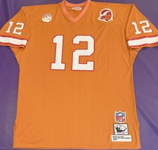 Authentic Mitchell & Ness 1982 Tampa Buccaneers Doug Williams #2 NFL Jersey 56