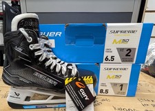 Bauer Supreme M50 Pro Intermediate, Size 6.5 Fit 2 Ice Hockey Skates (0405-0296)