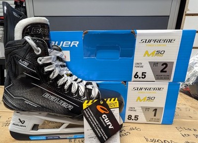 Bauer Supreme M50 Pro Intermediate, Size 6.5 Fit 2 Ice Hockey Skates (0405-0296)