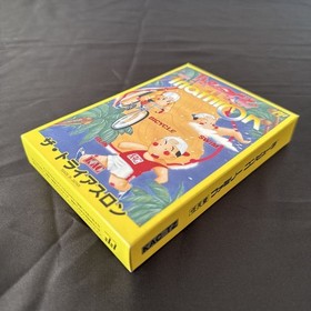The Triathron W/Box Manual Famicom FC NES Retro Good Unused Game NTSC-J Japan JP
