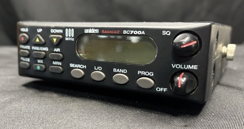 Uniden Bearcat BC700A Analog Scanner – 50 Channel Mobile/Base Unit | Police Fire