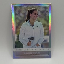 2025 Panini Caitlin Clark Chronicled FOIL HOLO Snapshots #100 Indiana Fever WNBA