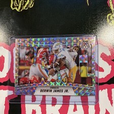 Panini 2025 Mosaic Bang! Derwin James Jr. #4 Los Angeles Chargers Football
