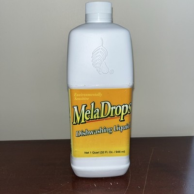 Vintage Dishwashing liquid Melaleuca MelaDrops 32 Oz HTF RARE