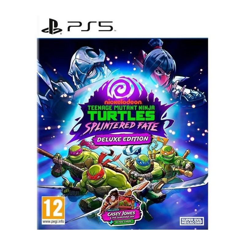 TMNT Splintered Fate Edition Deluxe jeu PS5 en version physique premium