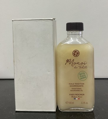 Yves Rocher MONOI DE TAHITI TRADITIONAL NOURISHING OIL 3.3 fl oz DISCONTINUED