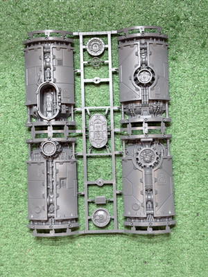 Round Silo Sector Mechanicus 40k Kill Team terrain. Bheta Decima