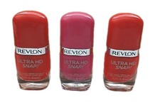 REVLON Ultra HD Snap Vegan Nail Polish 3 Packs