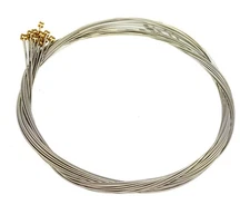 12-pack 36ga. (.036") Nickel-Wound Electric Guitar Strings - Made in the USA!