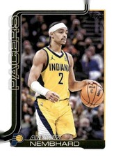 Andrew Nembhard [Wood] #52 Prices | 2025 Topps | Basketball Cards