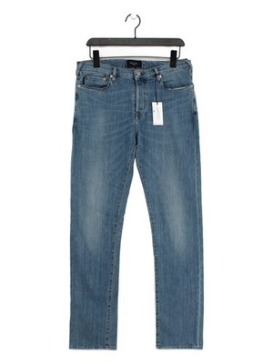 Paul Smith Herren Jeans W 32 in Blau 100% Baumwolle Straight Neu Mit Etikett