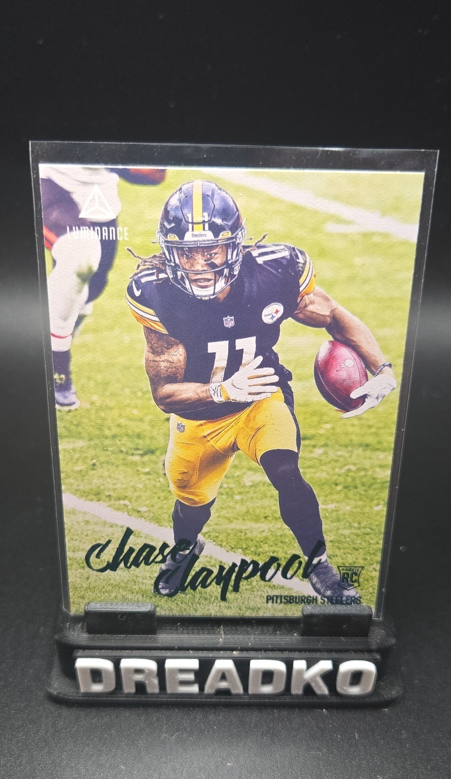 2020 Panini Chronicles - Luminance Update Rookies Chase Claypool #222 Teal (RC)