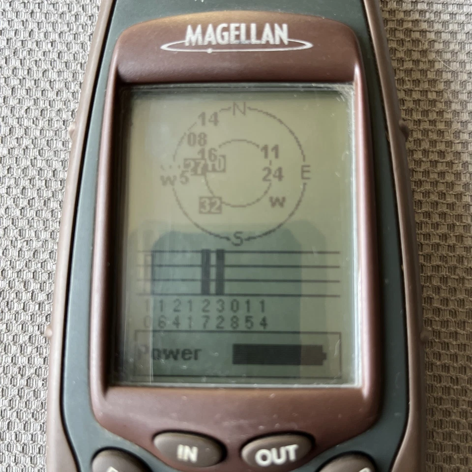 Magellan Meridian Hiking GPS Handheld and Water Resistant Tested Working ++ - Image 3 of 4