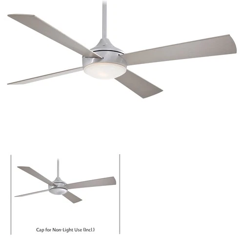Minka Aire Aluma 52" Ceiling Fan - Silver 4-Blade - Picture 2 of 2