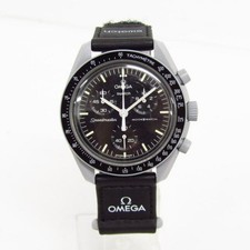 OMEGA x Swatch Speedmaster Moonswatch Mission to the Moon S033M100 Black B