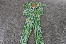 Way to Celebrate Shirt Pants Set Boys Small 6-6X Tie Dye Lucky Rainbow St Patric