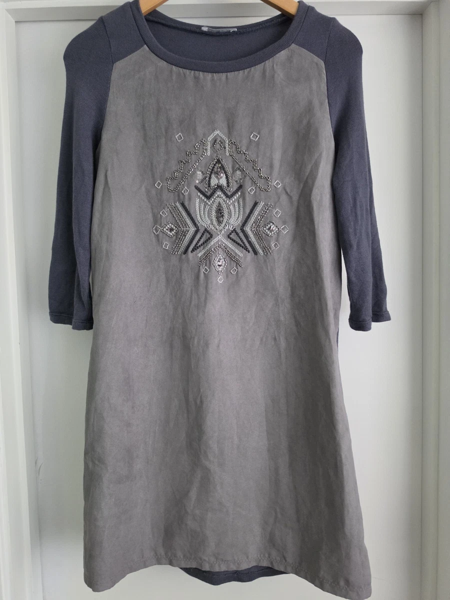 grey suede dress Free People Atlas Suede Mini Dress Adeline
