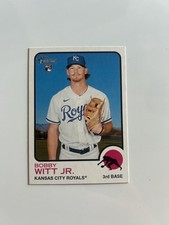 2022 Topps Heritage High Number - Bobby Witt Jr. #520 (RC)