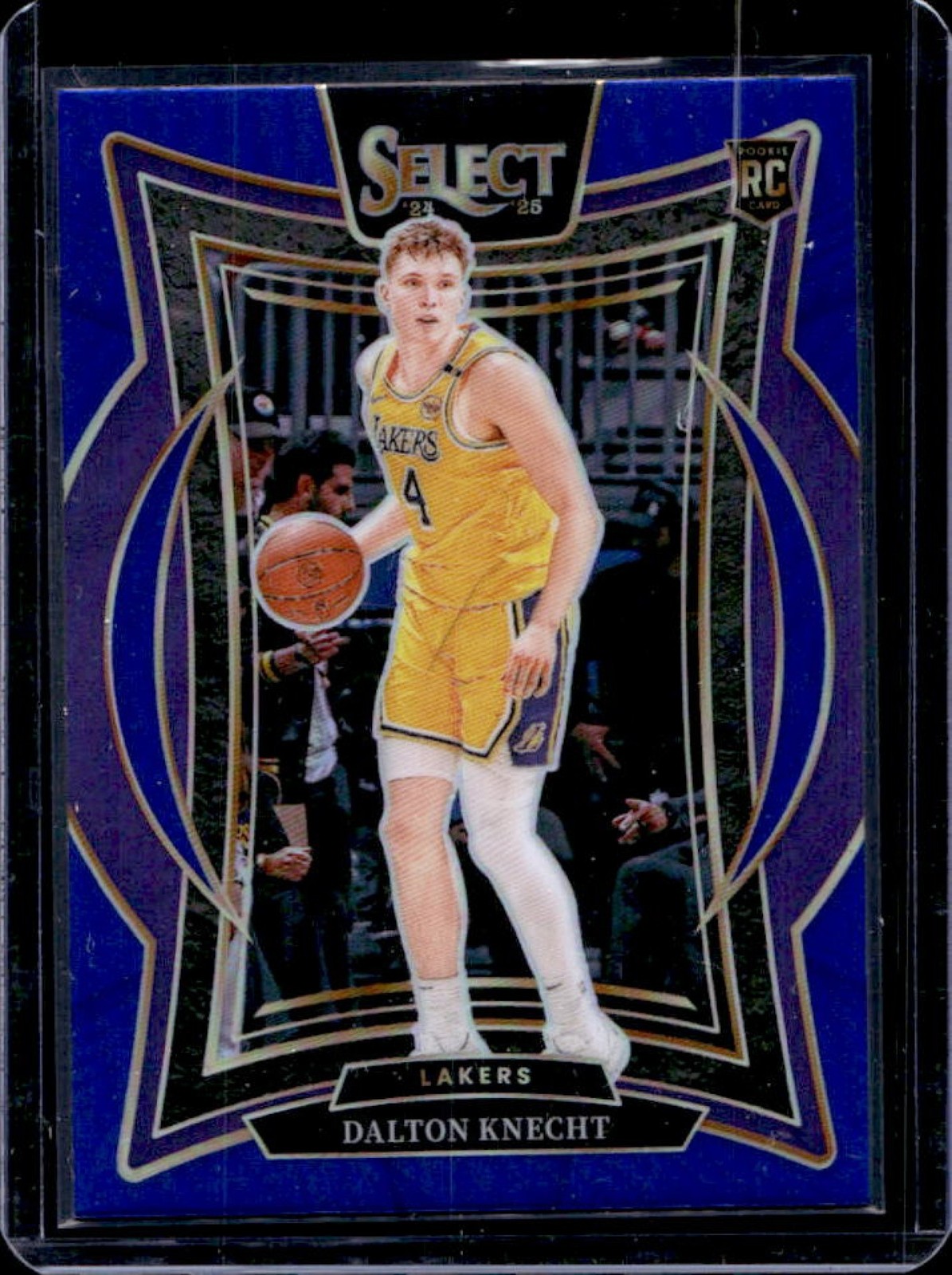 2024-25 Select Dalton Knecht Concourse RC Blue Prizm #91 Lakers