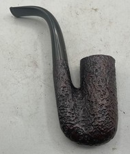 VINTAGE SIGNED BARLINGS MAKE YE OLD WOOD 458 EXEXEL CARVED BRIAR PIPE ENGLAND