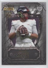 2022 Wild Card Matte SP Exclusive White/Purple 9/10 Bailey Zappe Rookie RC 8o1. rookie card picture