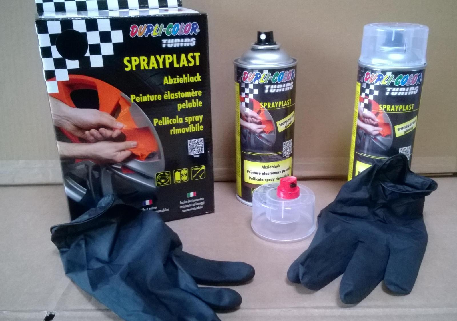 Peinture élastomère pelable orange en lot de 2 bombes de 400ml pour décoration intérieure