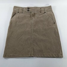 Gap Stretch Corduroy Beige Skirt Womens Size 2