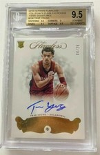 TRAE YOUNG /25 BGS 9.5 10 GOLD ROOKIE AUTO DIAMOND GEMS #106 RC 2018-19 FLAWLESS