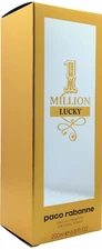 PACO RABANNE 1 MILLION LUCKY EAU DE TOILETTE SPRAY MEN 6.8 Oz / 200ml JUMBO SIZE